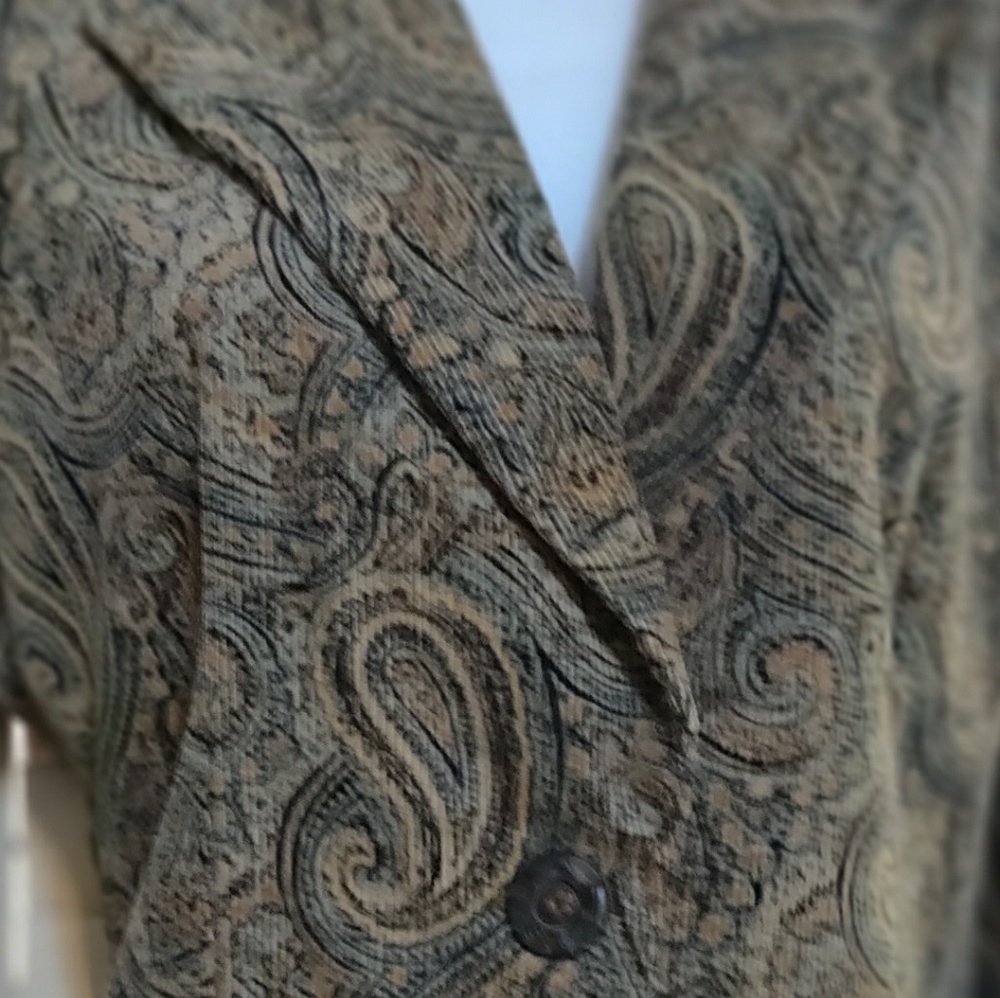 Corduroy look parsley blazer